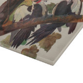 Planche À Découper Audubon Peinture d'Oiseaux Pic Pilé (Coin)