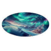 Planche À Découper aurora borealis/Noël/hiver (Coin)