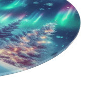 Planche À Découper aurora borealis/Noël/hiver (Coin)
