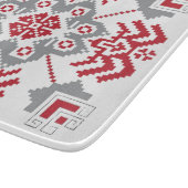 Planche À Découper Auseklis letton Médaillon géométrique d'art popula (Coin)