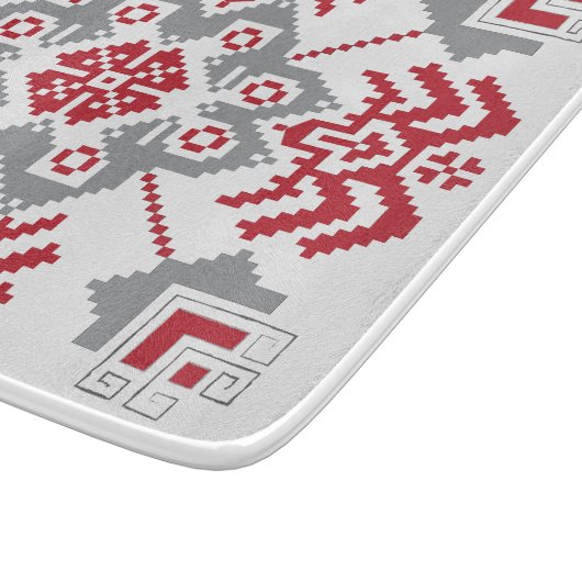 Planche À Découper Auseklis letton Médaillon géométrique d'art popula (Coin)