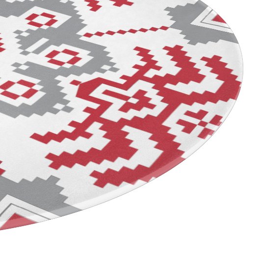 Planche À Découper Auseklis letton Médaillon géométrique d'art popula (Coin)