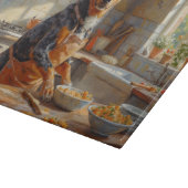 Planche À Découper Australian Cattle Dog Cooking in Kitchen (Coin)