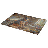 Planche À Découper Australian Cattle Dog Cooking in Kitchen (Coin)