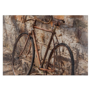 Planche À Découper Australie, Clare Valley, Sevenhill, vieux vélo