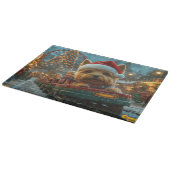 Planche À Découper Australie Terrier Dog Roller Dessous de verre Noël (Coin)