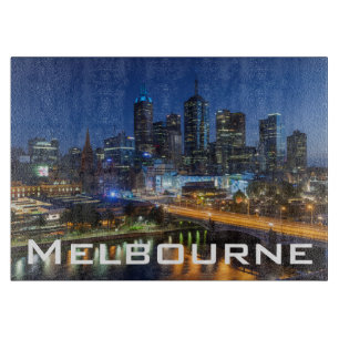Planche À Découper Australie, Victoria, Melbourne, ciel avec