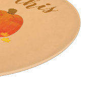 Planche À Découper Automne/Automne/Citrouille (Coin)