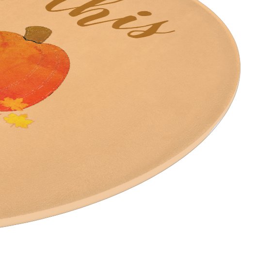 Planche À Découper Automne/Automne/Citrouille (Coin)