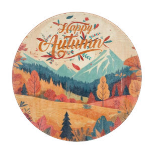 Planche À Découper Automne/Automne/feuille/coloré