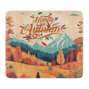 Planche À Découper Automne/Automne/feuille/coloré