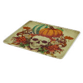 Planche À Découper Automne/Automne/Halloween/citrouille/squelette (Coin)