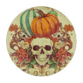 Planche À Découper Automne/Automne/Halloween/citrouille/squelette (Devant)