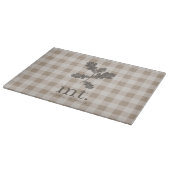 Planche À Découper Automne Automne Taupe Plaid Moderne Foligramme Mon (Coin)