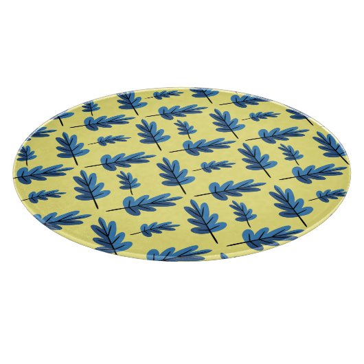 Planche À Découper Automne bleu (Coin)