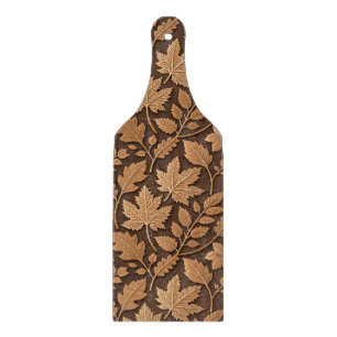 Planche À Découper AUTOMNE Brown & TONNE AUTOMNE FEUILLES & ACORNES