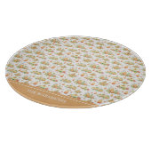 Planche À Découper Automne Citrouille Feuille Russe Fête Thanksgiving (Coin)