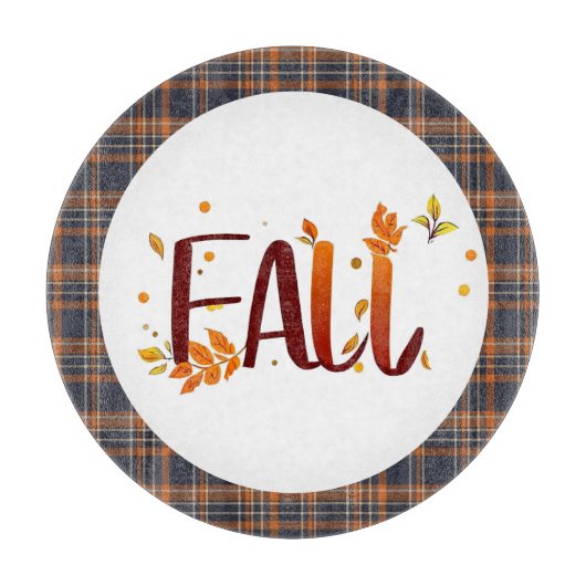 Planche À Découper Automne/Feuilles  (Devant)