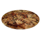 Planche À Découper automne, feuilles sèches (Coin)