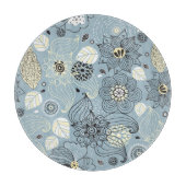 Planche À Découper Automne Floral : Design saisonnier élégant (Devant)