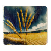 Planche À Découper Automne Harvest Prairie Gold Cutting Board (Devant)