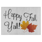 Planche À Découper Automne heureux vous il est récolte de (Devant)