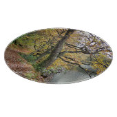 PLANCHE À DÉCOUPER AUTOMNE PAR LE LAC (Coin)