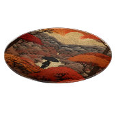 Planche À Découper automne Ukiyo-e Japon (Coin)