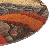 Planche À Découper automne Ukiyo-e Japon (Coin)