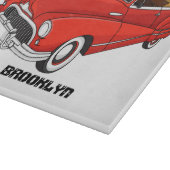 Planche À Découper Automobile classique rouge 1948 (Coin)