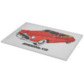 Planche À Découper Automobile classique rouge 1948 (Coin)