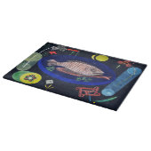 Planche À Découper Autour du poisson, Paul Klee (Coin)