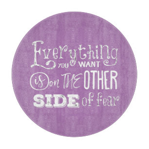 Planche À Découper Autre côté de la peur