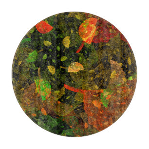 Planche À Découper Autumn colorful decorative design