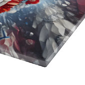 Planche à découper avec design aux couleurs de la (Coin)