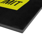 Planche À Découper Avertissement : Flux de Bogon (Coin)