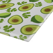 Planche À Découper Avocado personnalisé, Verre de cuisine (Coin)