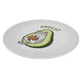 Planche À Découper Avocat Cuteness (Coin)