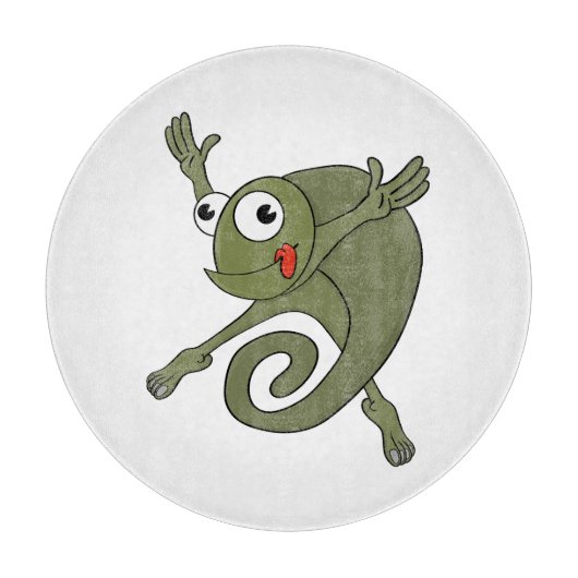 Planche À Découper Awesome Chameleon (Devant)