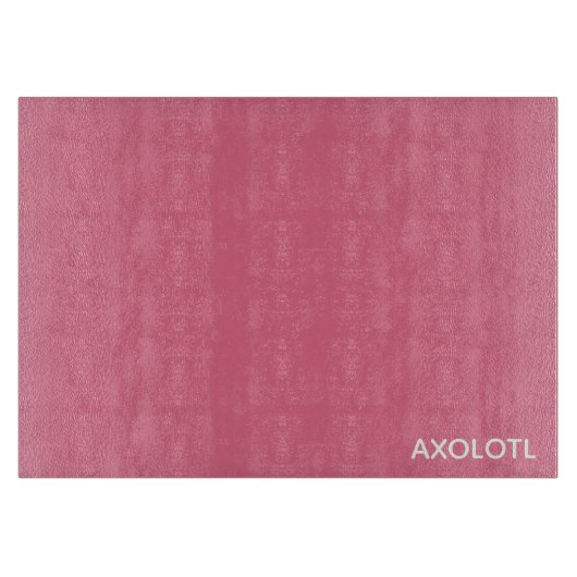 Planche À Découper Axolotl pink color name (Devant)
