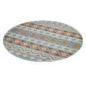 Planche À Découper Aztec Essence Ptn IIIb Blue Cream Terracottas (Coin)
