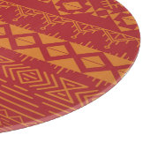 Planche À Découper Aztec Retro : Design Motif Vintage. (Coin)