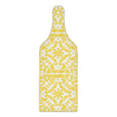 Planche À Découper Azulejos jaune portugais espagnol méditerranéen (Devant)