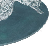 Planche À Découper Azure Seahorse Study I (Coin)