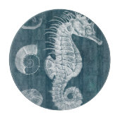 Planche À Découper Azure Seahorse Study I (Devant)
