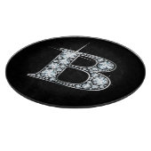 Planche À Découper B Faux- Monogramme "Diamant" (Coin)