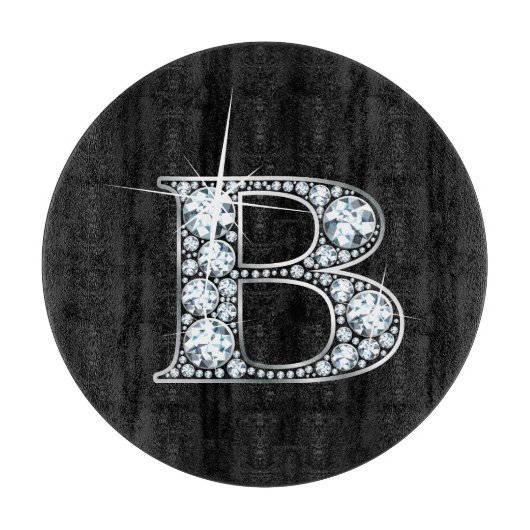 Planche À Découper B Faux- Monogramme "Diamant" (Devant)