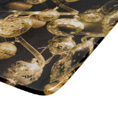 Planche À Découper Babioles d'or et motif en spirale (Coin)