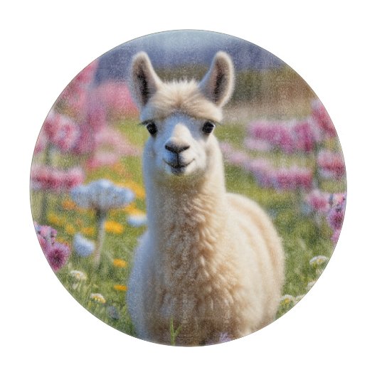 Planche À Découper Baby Llama (Devant)