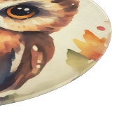 Planche À Découper Baby owl created  in watercolors  (Coin)